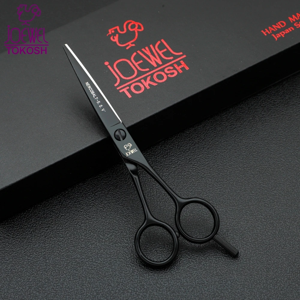 Tijeras de Peluquería Profesionales Multifuncionales para Adelgazar el Cabello, Corte Recto al 10%-50%, Varios Tamaños JP440C 5-5.5-6-6.5-7