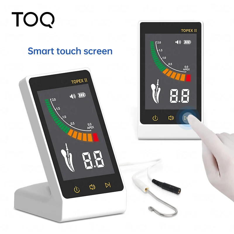 Motor Endodóntico Mini TOQ Dental con Localizador de Ápex, Medidor Preciso de la Longitud del Conducto Radicular, Instrumento para Tratamiento Endodóntico y Periodontal