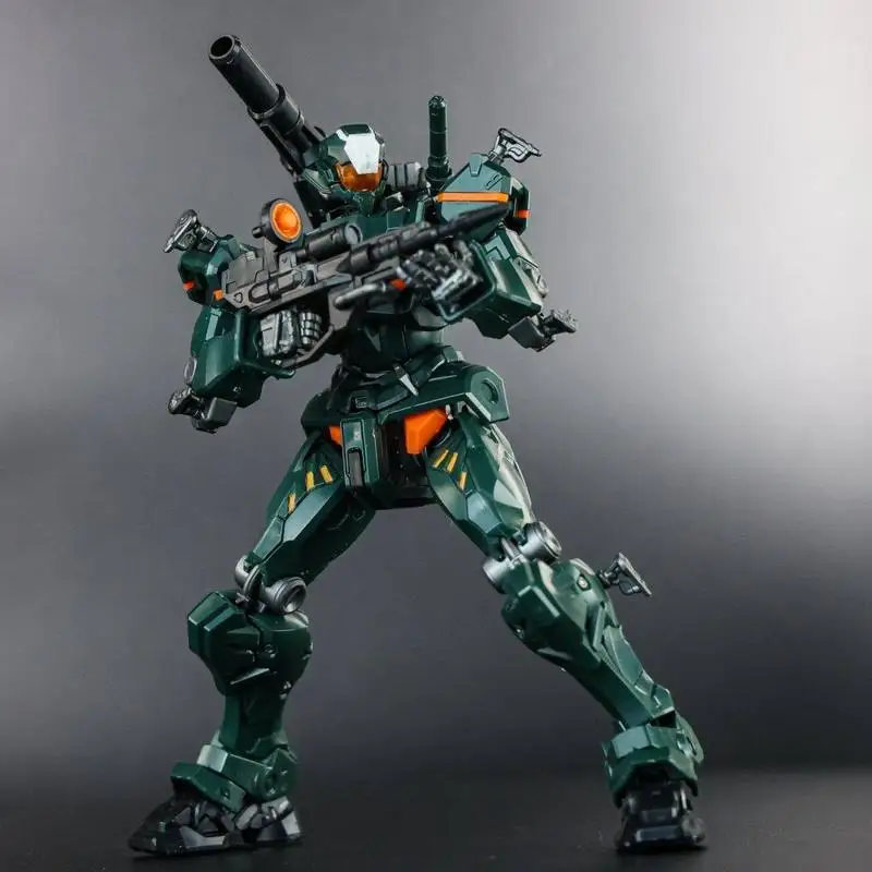 Nuevo HG 1/144 GQ Gquuuuuux Light Cannon Verde Rojo KO Kit de Modelo de Ensamblaje Figura de Mecha Juguetes de Colección Figura Coleccionable