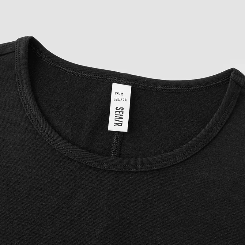 Semir-camisetas de manga larga para mujer, Top corto ajustado, forro polar térmico, Top versátil liso para invierno, ropa para mujer Bts 2025