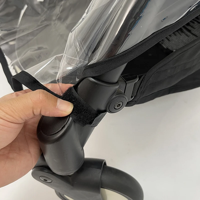 Cubierta de lluvia para cochecito, chubasquero Universal EVA, compatible con Yoyo Cybex YOYA Plus, protector contra el polvo y el viento, accesorios para cochecitos