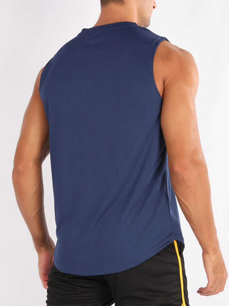 Novedad de verano, chaleco de gimnasio para hombre, camiseta sin mangas para culturismo, camiseta deportiva de malla de secado rápido, camiseta sin mangas para correr, ropa para hombre