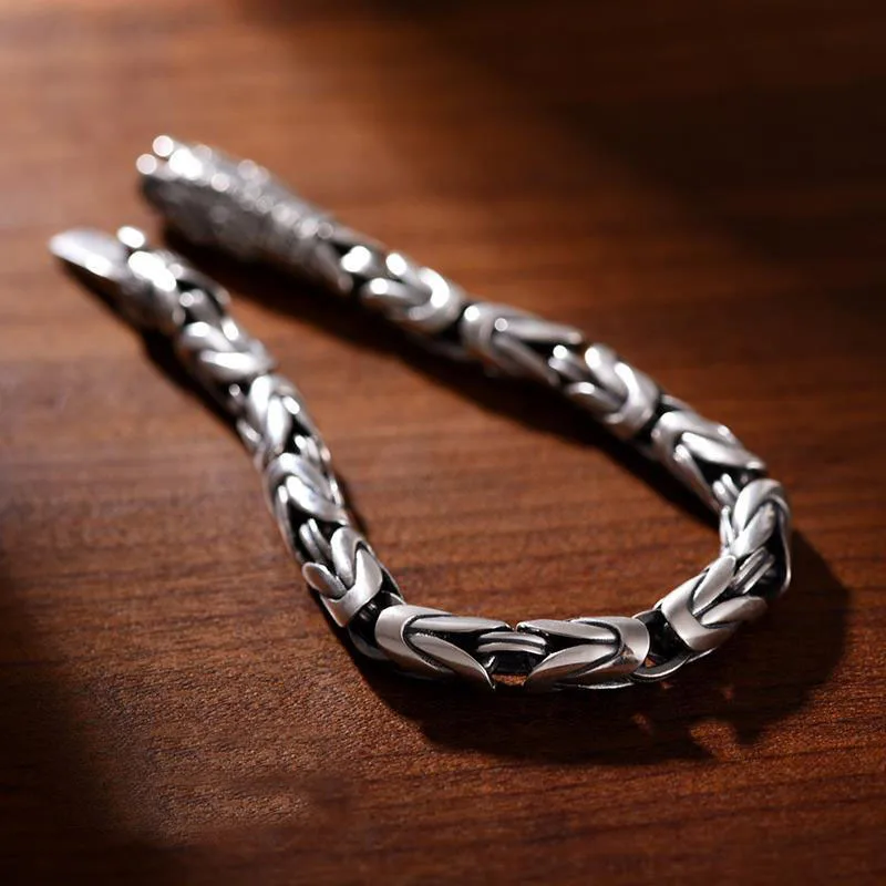 ZAKOL-pulsera hecha a mano de Color plateado Vintage para hombres y mujeres, pulsera tailandesa elegante de estilo Hip Hop, accesorios de joyería