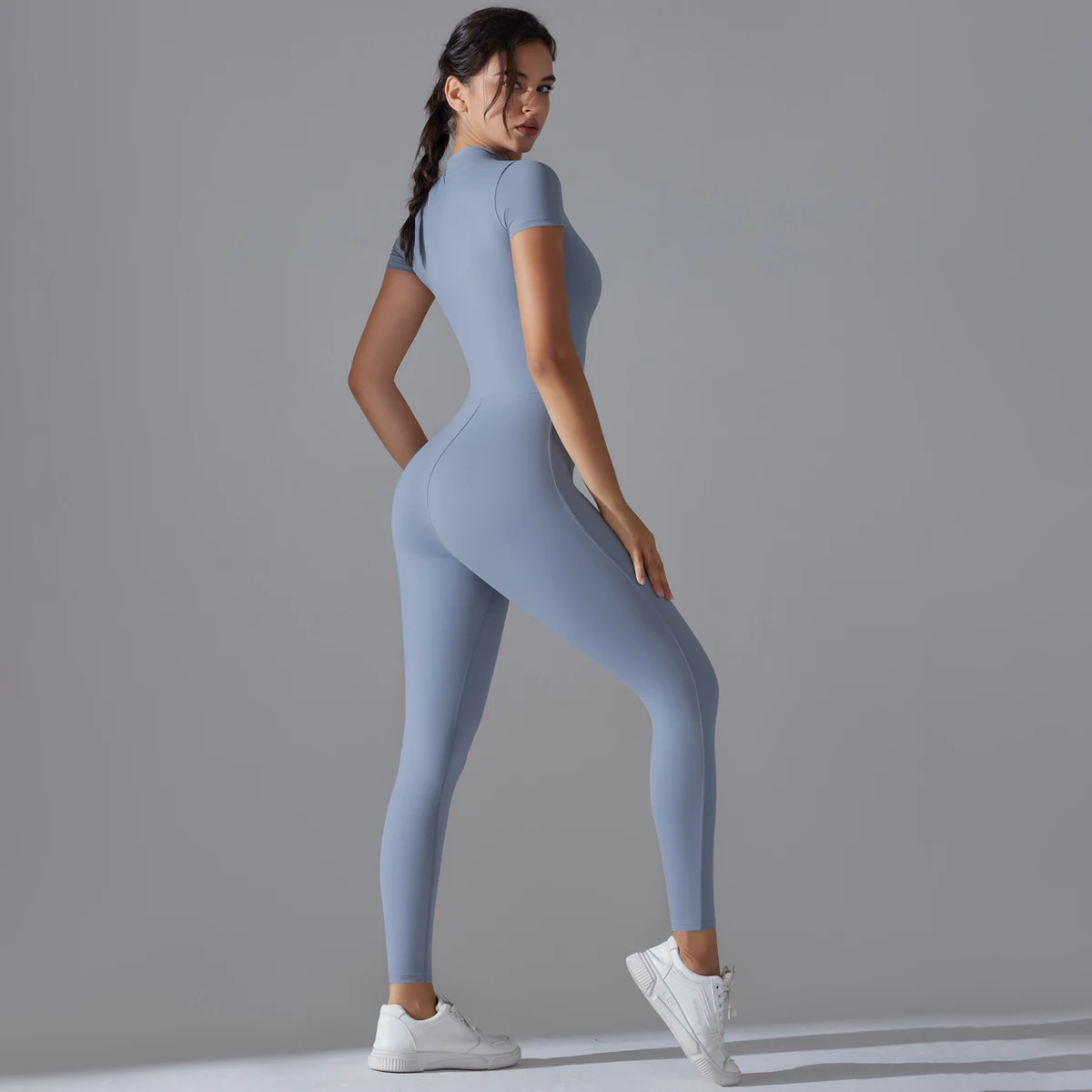 Body deportivo para mujer, traje de Yoga transpirable de secado rápido, ropa deportiva para Yoga, gimnasio para mujer, entrenamiento de realce