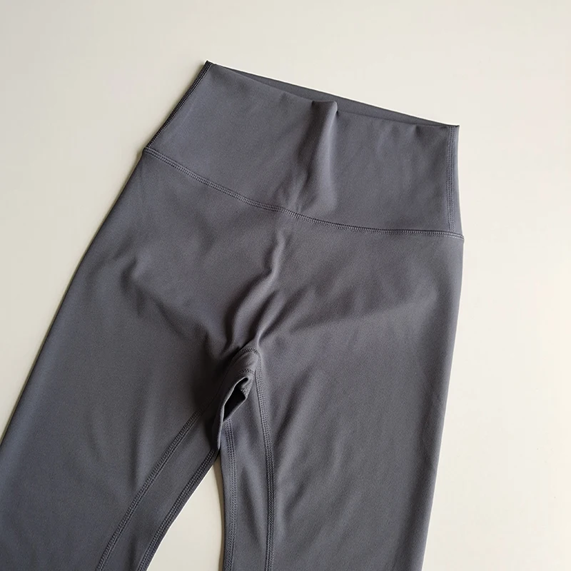 Pantalones deportivos elásticos ajustados sin costuras Yoga desnudo cintura alta levantamiento de cadera secado rápido mallas deportivas para correr ropa al aire libre