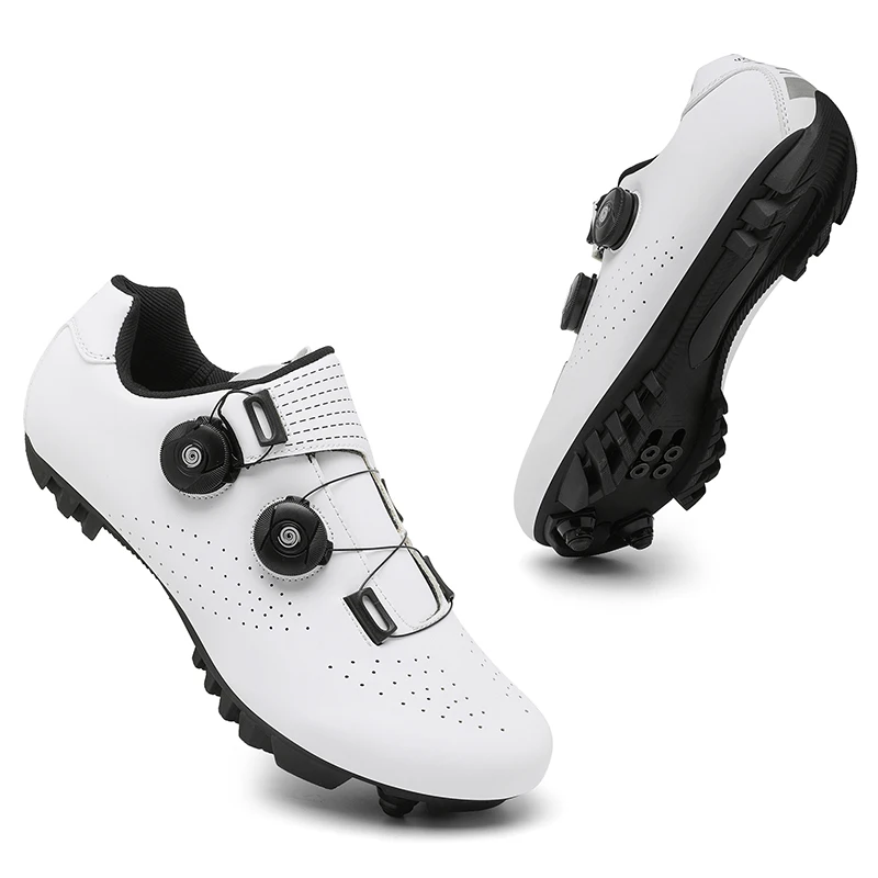 Zapatillas deportivas de ciclismo para hombre y mujer, calzado ligero con autosujeción SPD, para bicicleta de montaña y carretera, Unisex, novedad