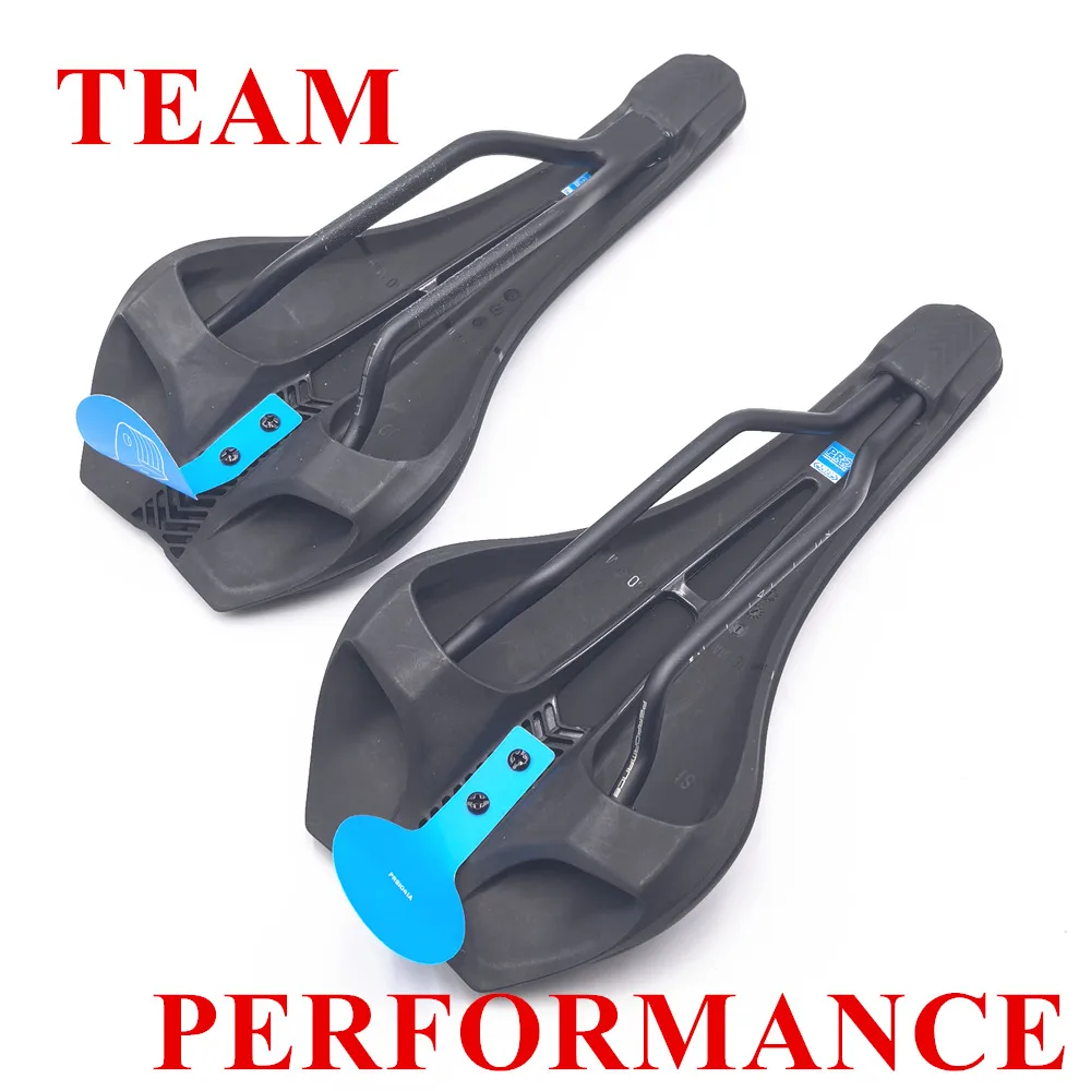 Sillín de bicicleta PRO Turnix Performance Rieles de acero inoxidable Rieles de carbono TEAM