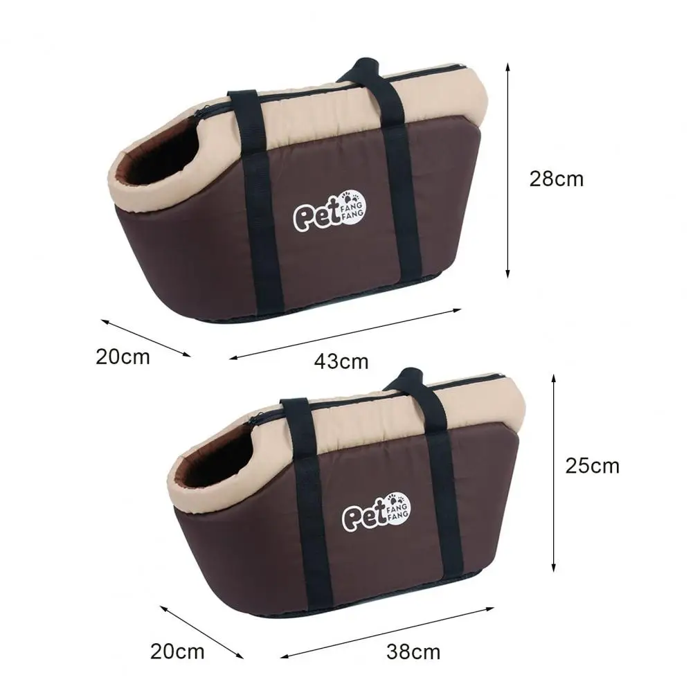 Bolsa para mascotas, almohadilla Interior de tela ajustable de lado suave, bolsa de transporte para mascotas, transportador de gatos, bolso de viaje transpirable para mascotas