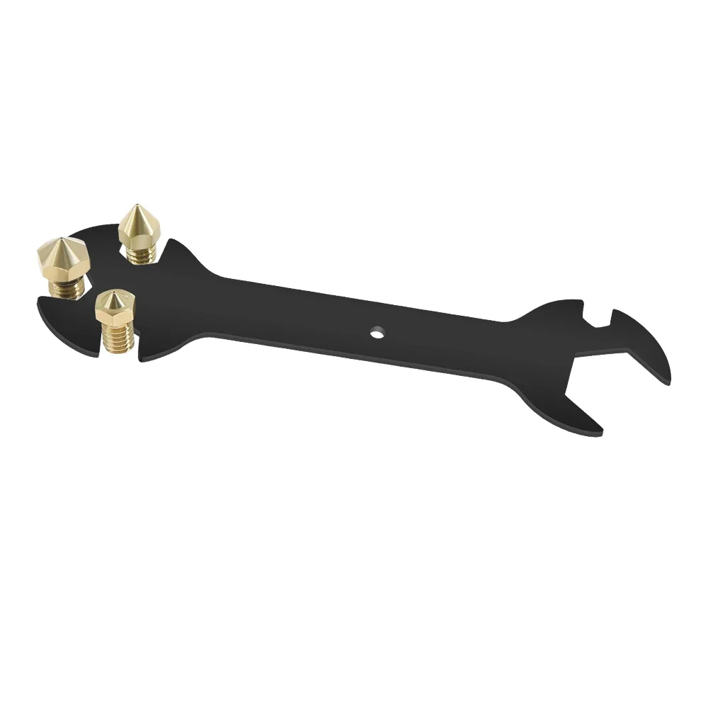 13 Uds 13 en 1 llave + Mini toma cruzada + cepillo de boquilla + agujas de limpieza para herramientas de piezas de impresora 3D Ender 3 E3D / MK8