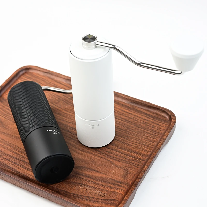 Molinillo de café Manual TIMEMORE Chestnut C2S, nueva actualización, molinillo de mano portátil con cuerpo de Metal integrado, ideal para viajes y Camping
