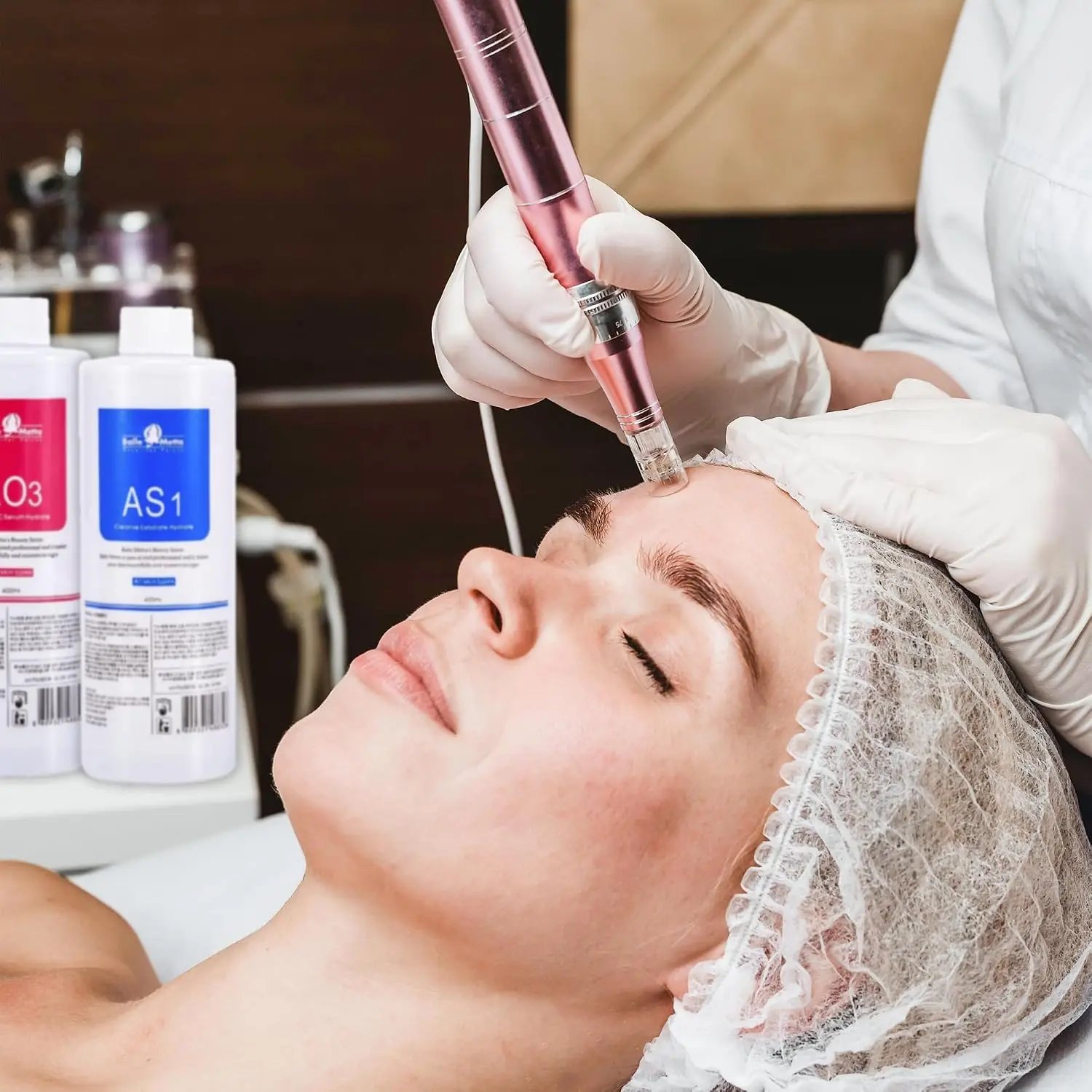 3 unids/lote 1200ML Hydra líquido suero Facial Aqua Peel solución AS1 SA2 AO3 para máquina de belleza cuidado de la piel limpieza profunda