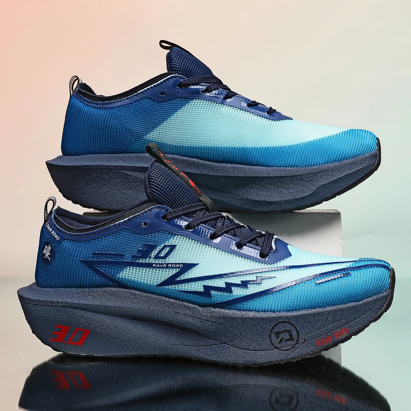 Zapatillas para correr para hombre, zapatillas deportivas para maratón con placa de carbono, transpirables, ligeras, antideslizantes, cómodas, atléticas, para mujer