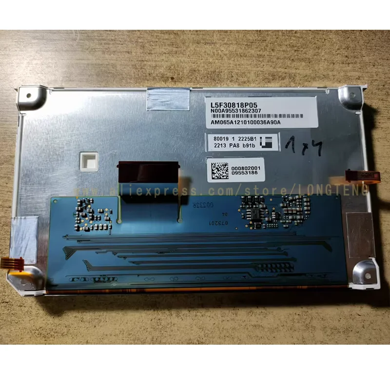 Panel de pantalla LCD Original L5F30818P01 L5F30818P02 L5F30818P03 L5F30818P04 L5F30818P05 de 6,5 "para navegación de radio de coche VW RNS510