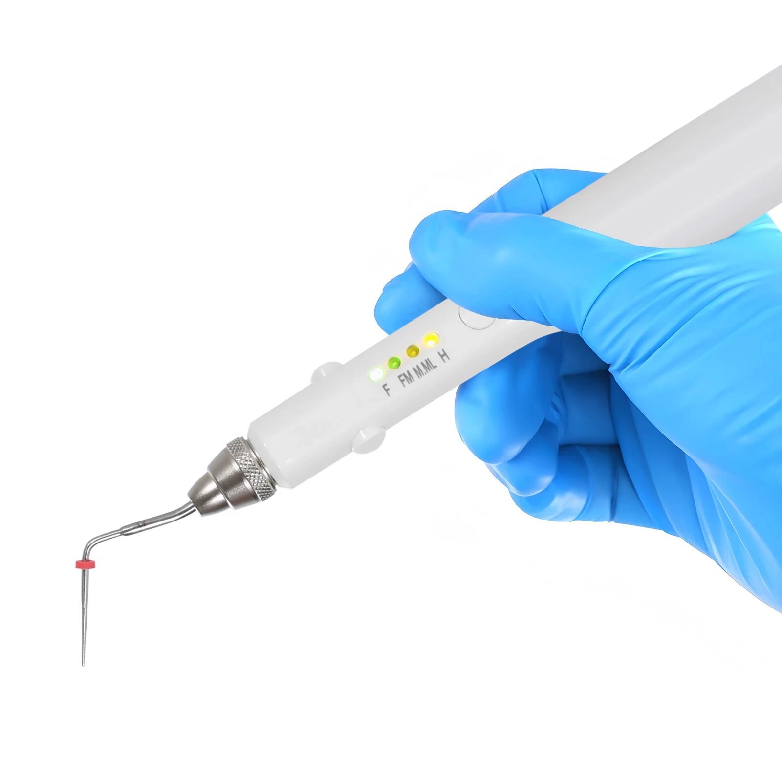 Sistema de obturación Dental Endo Gutta Percha, pluma calentada, calefacción de 2 segundos, doble carga/simple/cortador de encías dentales