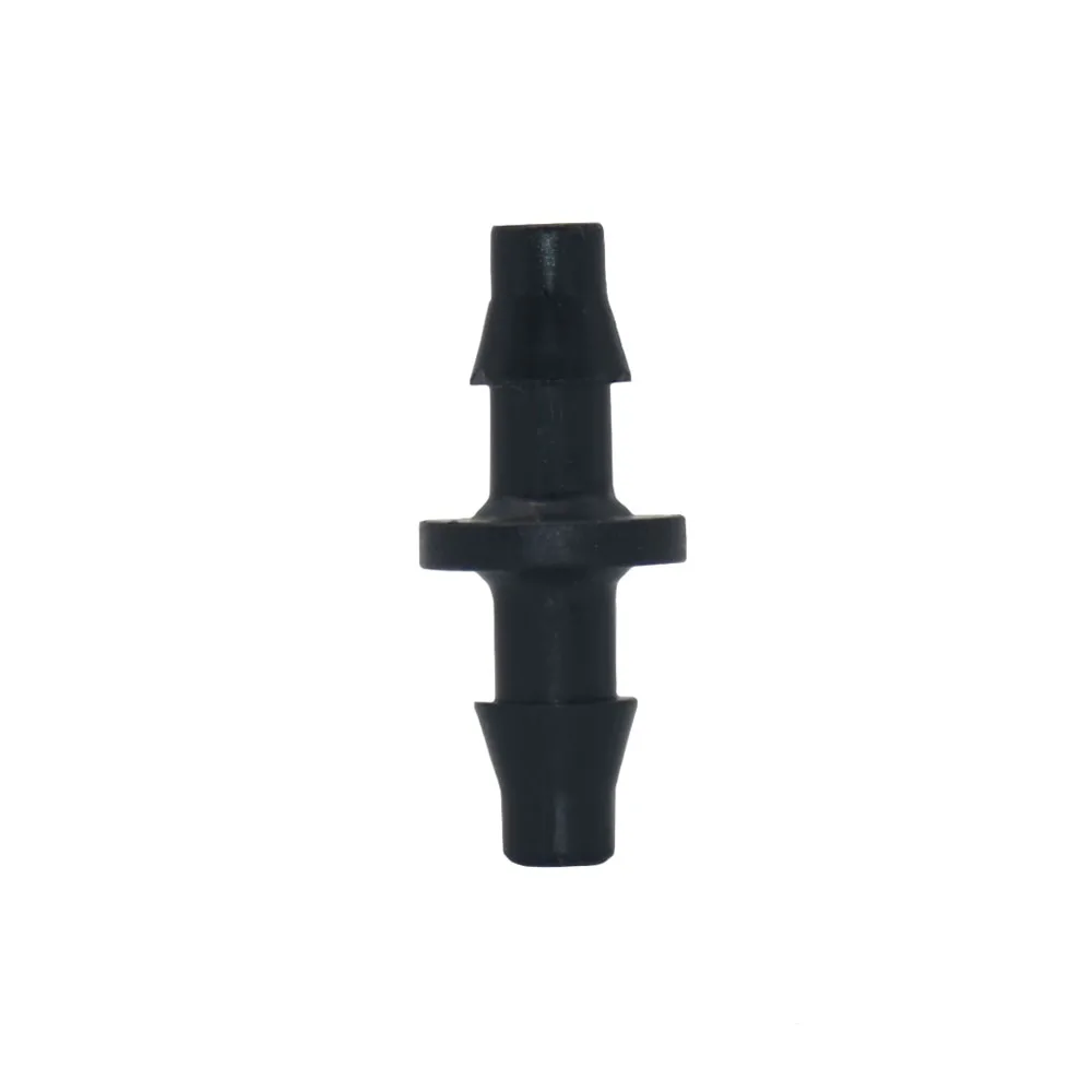 Conector de aspersor de goteo de riego, 1/8 ", 1/4", espiga para manguera, codo en T, accesorio de reparación de tuberías de agua para jardín, acoplador de tubo de 3/5 4/7mm