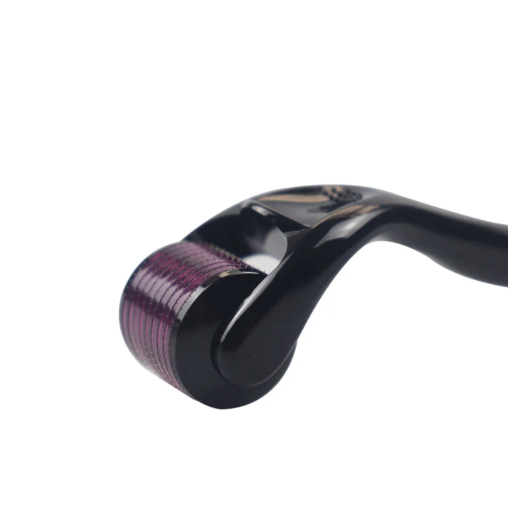 Derma Roller de Titanio de 540 Pines, Microneedling, Dermaroller para el Cuidado del Cabello, Barba y Piel, Microagujas, Herramienta de Belleza Facial, 0.25mm