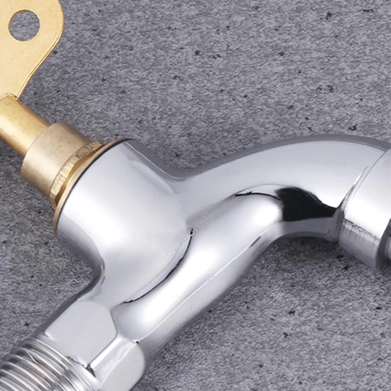 Grifo de agua portátil para el hogar, llave de bloqueo, antirrobo, para cocina y exterior