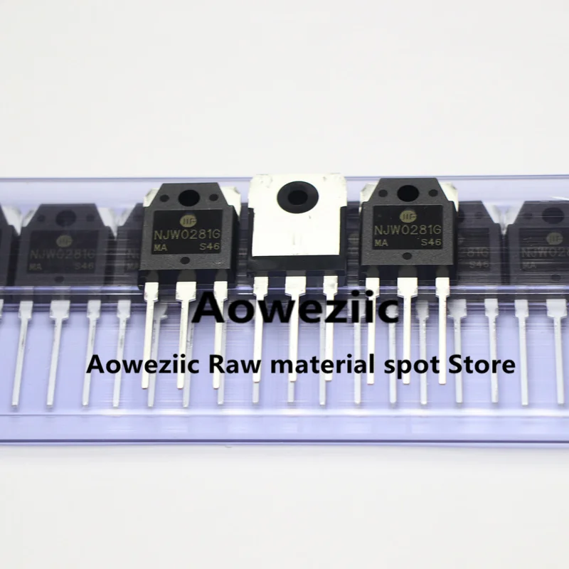 Aoweziic 2022+ 20 Uds = 10 pares 100% nuevo Original NJW0281G NJW0302G NJW0281 NJW0302 TO-247 tubo a juego de Audio