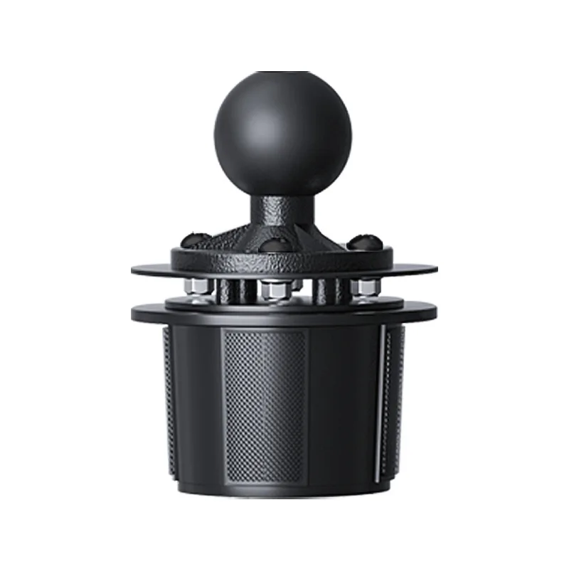 Soporte Universal para portavasos con bola de 1 pulgada/1,5 pulgadas para teléfonos móviles de coche, soporte GPS Para brazo de doble toma