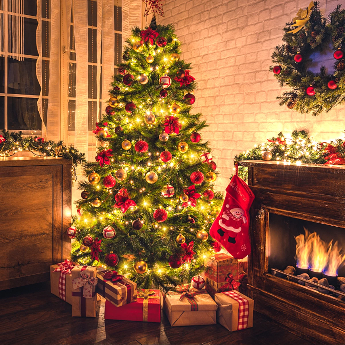 Guirnalda de luces Led solares de carga rápida de 100M y 1000 LED, guirnalda de luces Led impermeables para exteriores, guirnalda de Navidad para decoración de fiesta de jardín