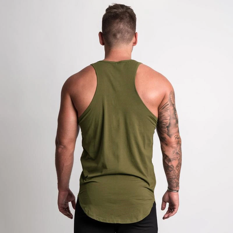 Camisetas de culturismo y Fitness para hombre, ropa sin mangas de algodón de verano, camisetas sin mangas para entrenamiento muscular, chalecos deportivos transpirables para gimnasio y correr