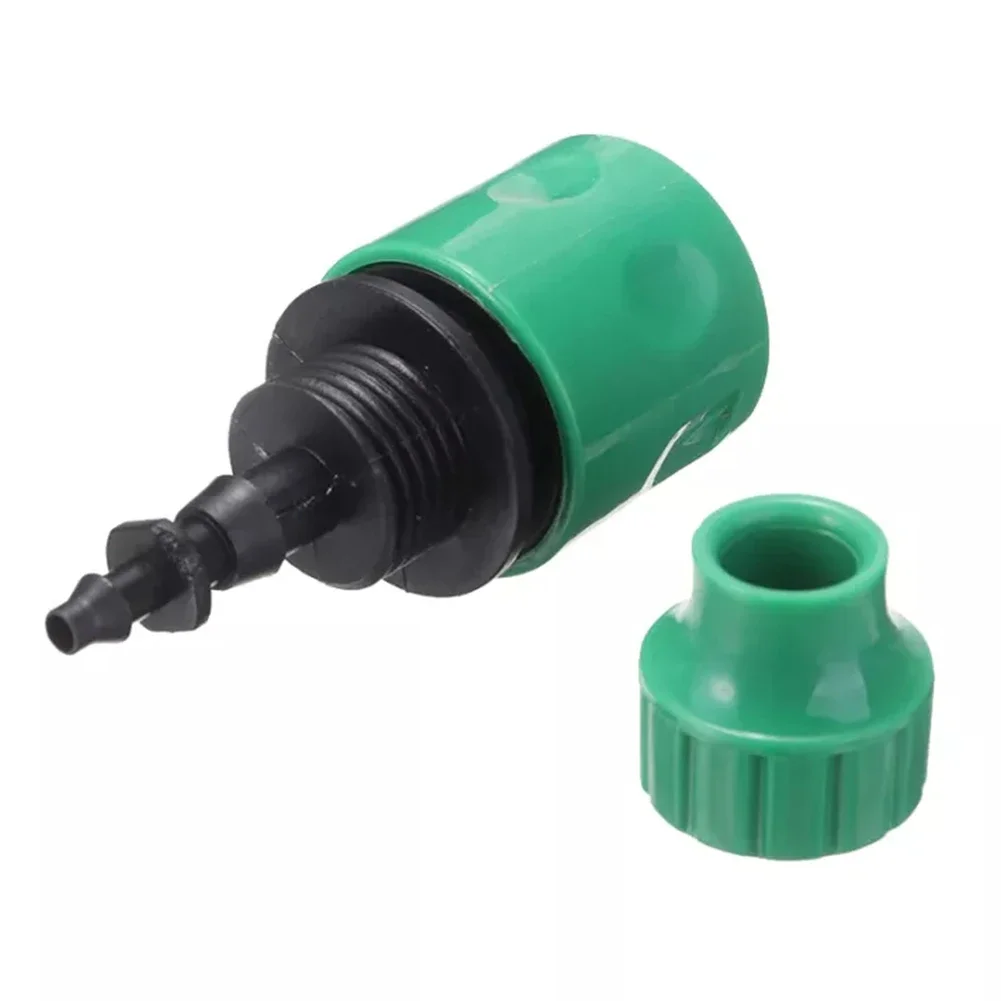 Manguera de agua de jardín de plástico, conector rápido, adaptador de riego por goteo, 5 piezas, 4/7, 8/11mm