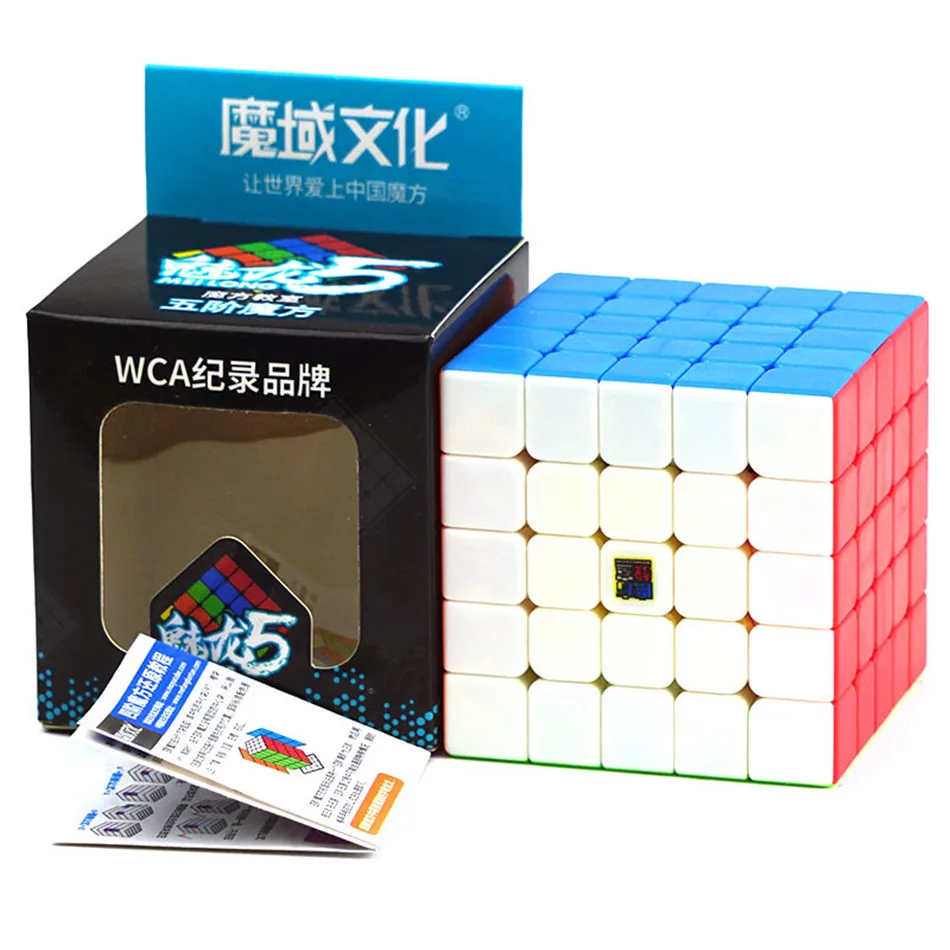 [ECube] Moyu Meilong 5X5 cubo de velocidad sin pegatinas Moyu Cubing Classroom 5X5X5 cubo mágico rompecabezas profesional juguetes para niños