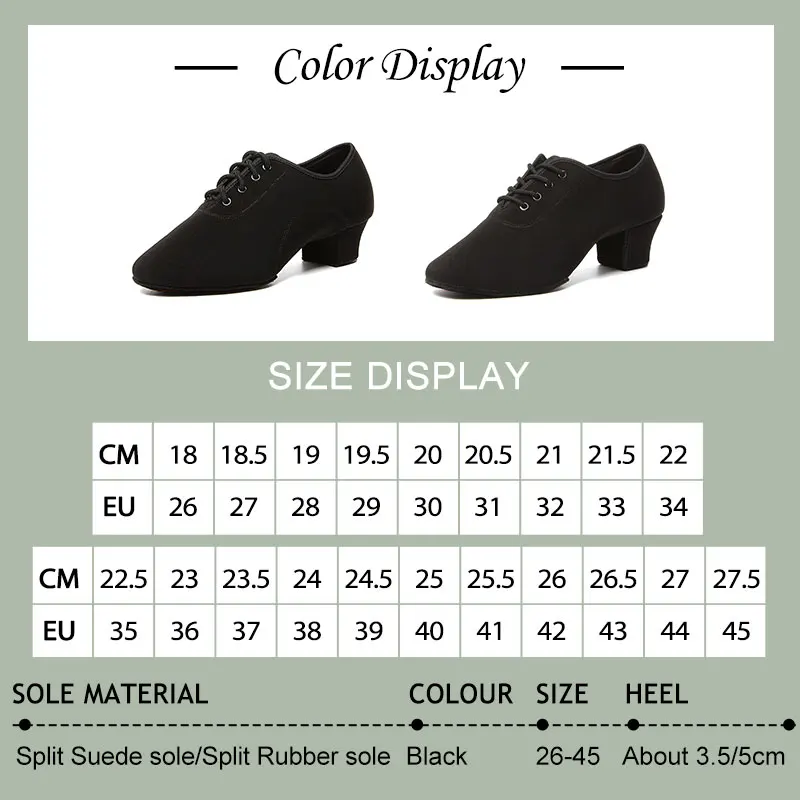 Zapatos de baile para hombre y mujer, zapatos de salón modernos para adultos, zapatos de Tango Samba, zapatillas de baile modernas, zapatos de entrenamiento latino