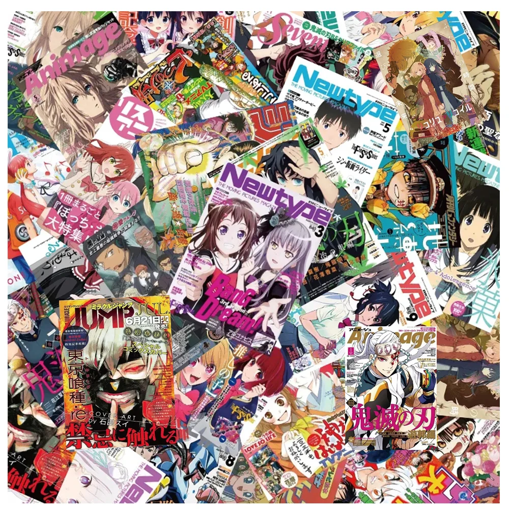 10/30/60 Uds. Pegatinas de póster de Anime clásicas geniales dibujos animados BOCCHI THE ROCK calcomanías teléfono monopatín pegatina para diario decoración juguete para regalo
