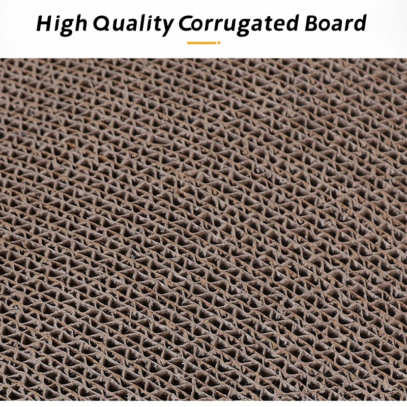 Juguetes para gatos, tablero rascador para gatos, almohadilla de cartón corrugado, clavos de molienda, muebles protectores interactivos, juguete rascador para gatos