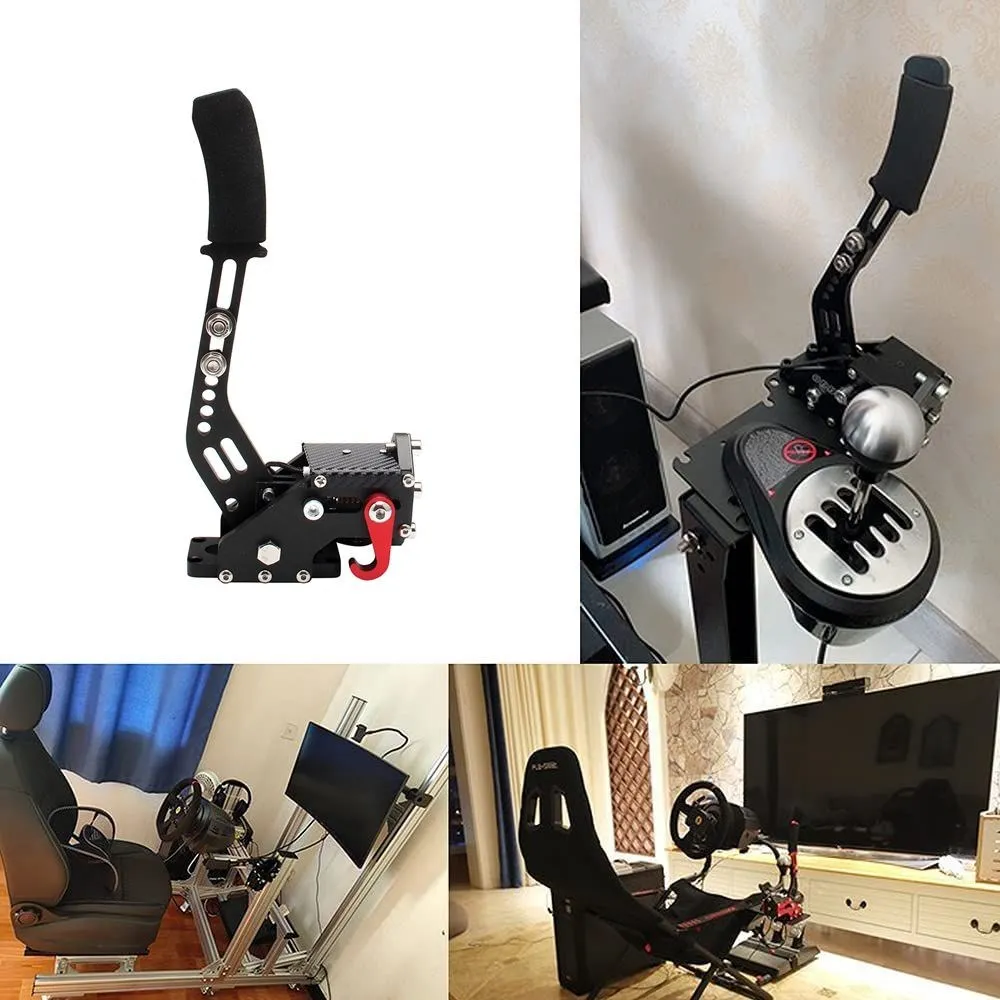 Sistema de Freno de Mano para Rally, Juegos de Carreras, Sensor de Efecto Hall, USB, SIM, Ordenador, Accesorio para Logitech G29, G27, G25, T300, T500, HB-1009