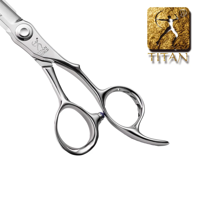 Tijeras de Corte de Pelo TITAN, Tijeras de Peluquería Profesionales, Herramienta de Salón, Acero ATS314