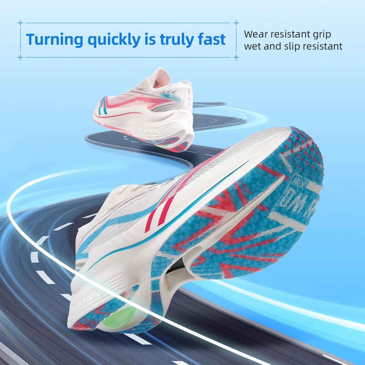 ONEMIX 2026 Tupo, Nuevas Zapatillas de Maratón con Placa de Carbono, Pruebas Profesionales, Soporte Estable, Amortiguación de Impactos, Ultraligeras