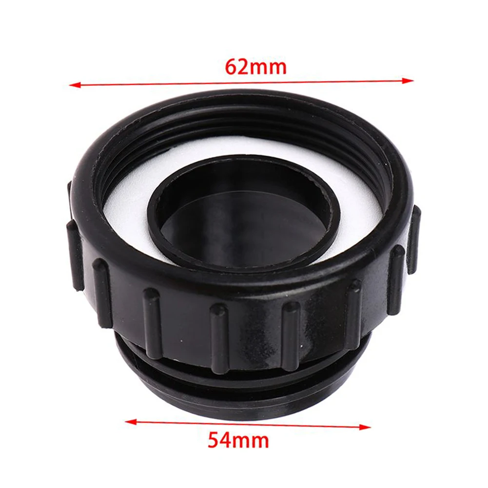 Adaptador de tanque de agua IBC para válvula Schutz, rosca fina de 62mm a accesorios gruesos de 54mm, conector de tapa de jardín para barriles Ton/IBC, 1 Uds.