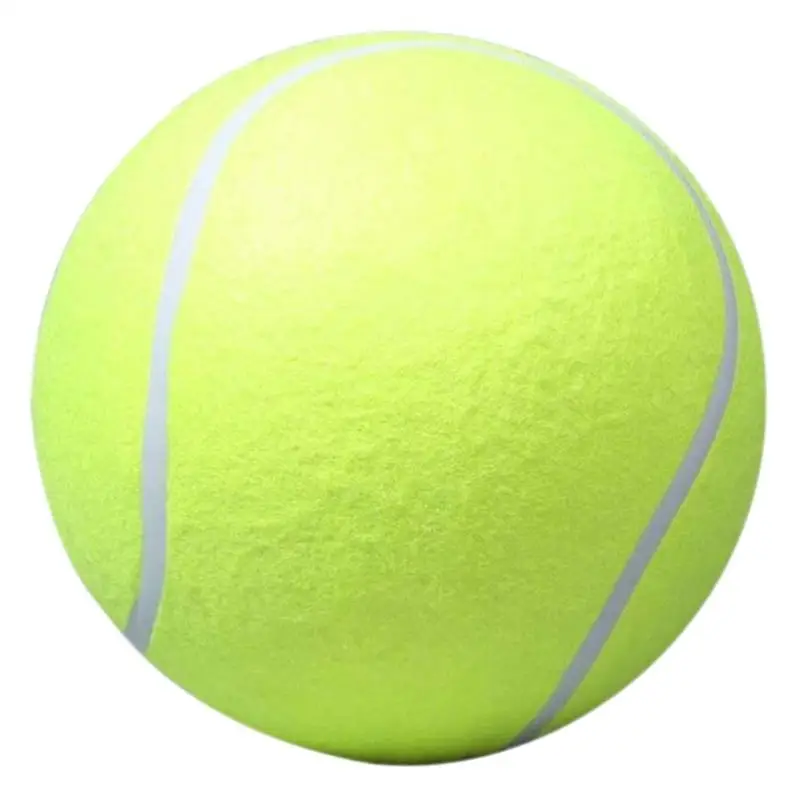 Pelota de tenis para perros de 7/8/9,5 pulgadas, juguetes gigantes para mascotas, juguete para masticar para perros, firma Mega Jumbo, suministros de entrenamiento de pelota para niños, peluche