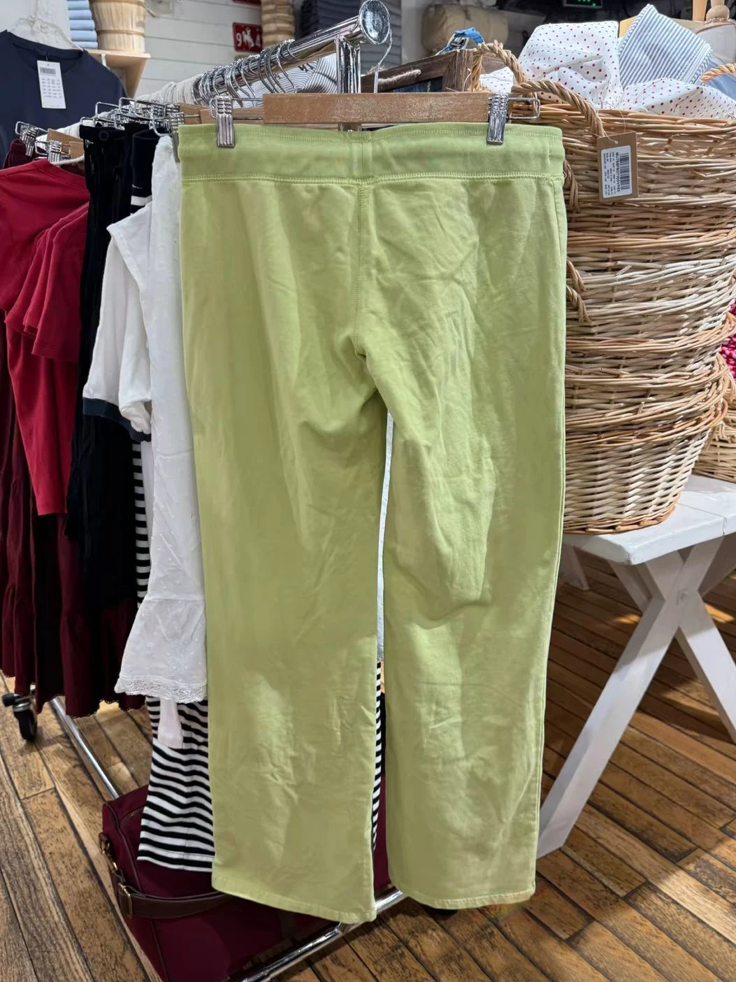 Pantalones deportivos de algodón con cordón de color amarillo mostaza para mujer, pantalones largos rectos de cintura baja, informales, lisos, combinables con todo, novedad de verano