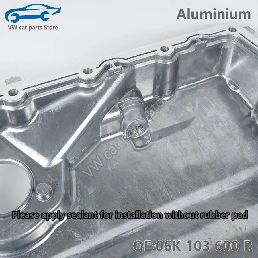 Bandeja de aceite mejorado de aleación de aluminio, bandeja de aceite residual para Audi A1, A3, Q2, TT, VW Golf, MK7, GTI, Sharan, Tiguan, 06K, 103, 600 R, 06K103600R