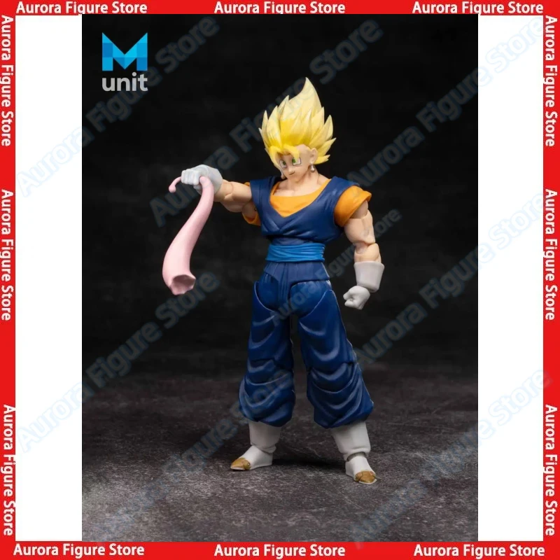 【Preventa】Figura de Acción Vegetto 01A/01B 1/12 de Dragon Ball Z SHF Super Saiyan SSJ Vegetto 3.0, Modelo de Anime en PVC, Regalo
