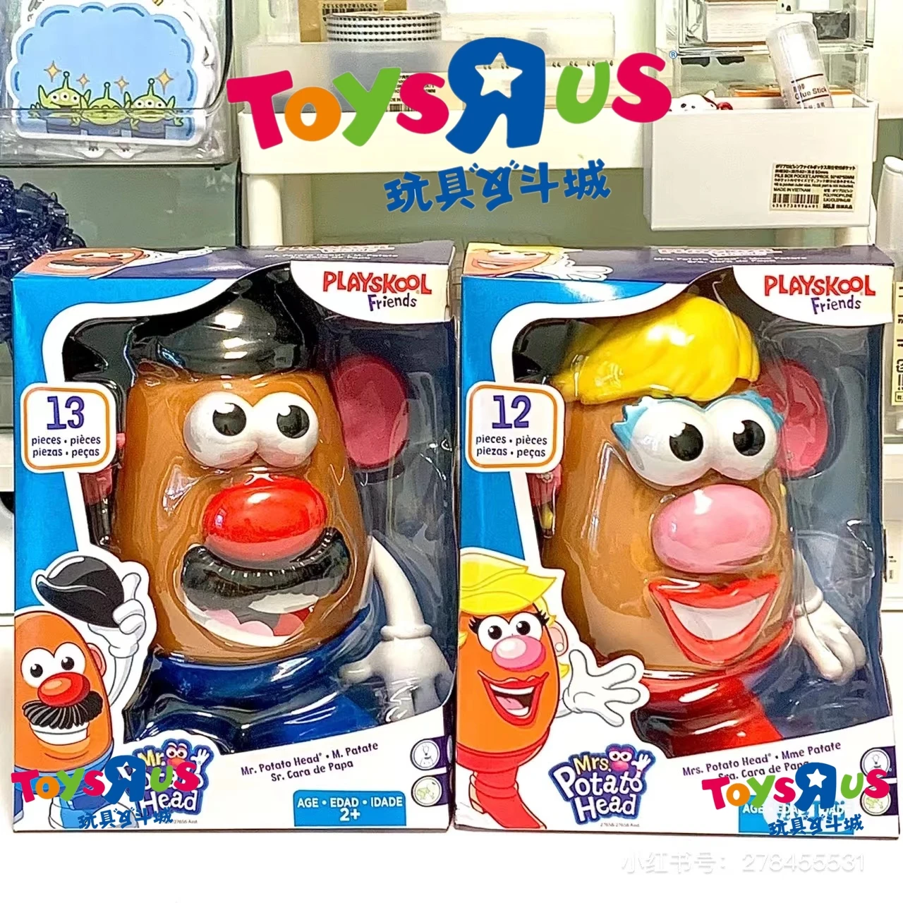Figuras de Acción Clásicas de Toy Story 3 de Disney: Sr. Patata, Sra. Patata, Buzz Lightyear y Woody, Regalos Educativos de Colección