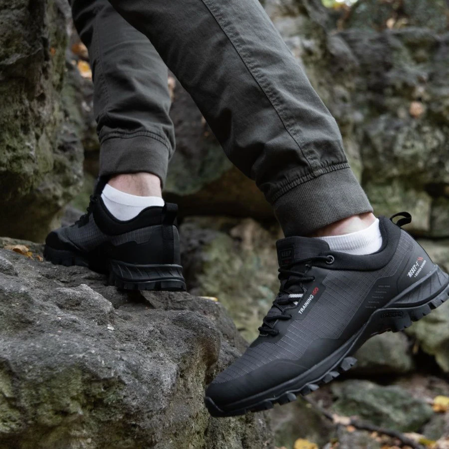 Baasploa-Zapatillas antideslizantes para hombre, zapatos de senderismo resistentes al desgaste, para exteriores, impermeables, ligeras, 2023