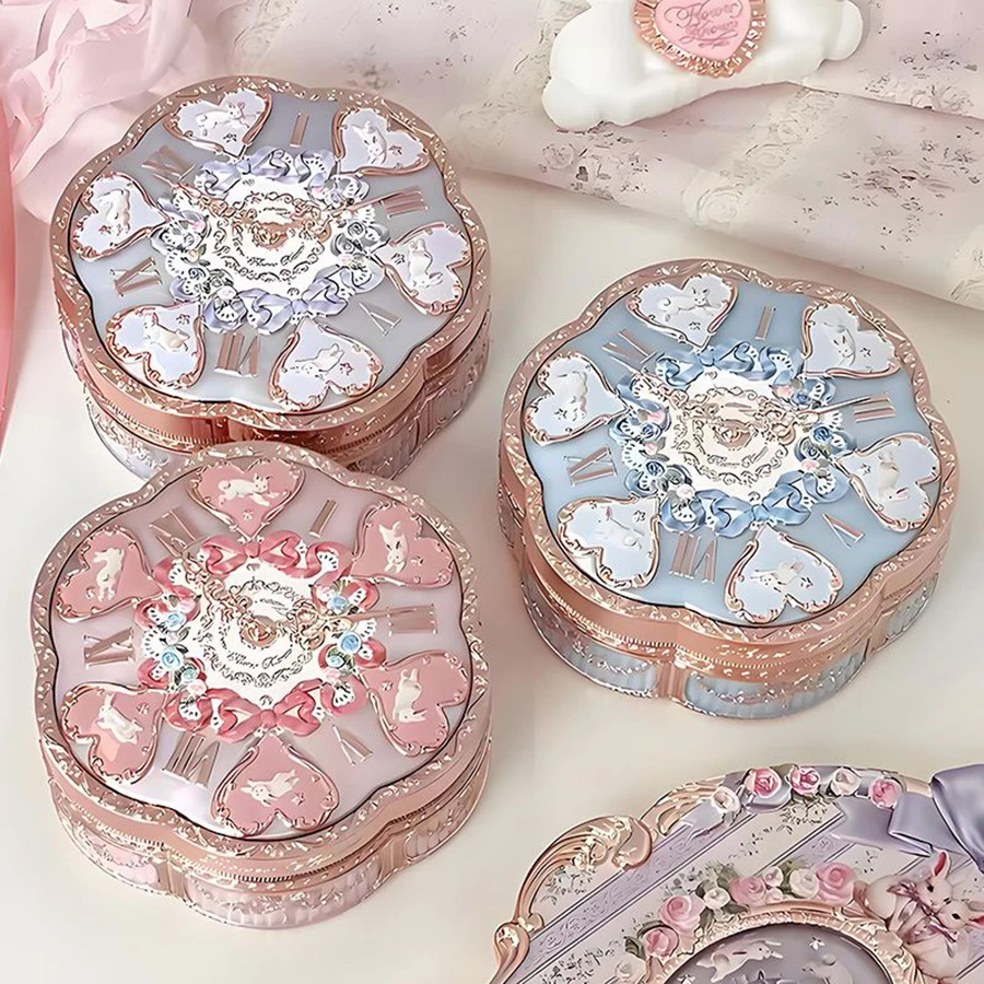 Base de Maquillaje Flower Knows Garden Air Cushion Foundation CC Cream, Corrector Amigable con la Piel, Maquillaje Hidratante con Cobertura Natural