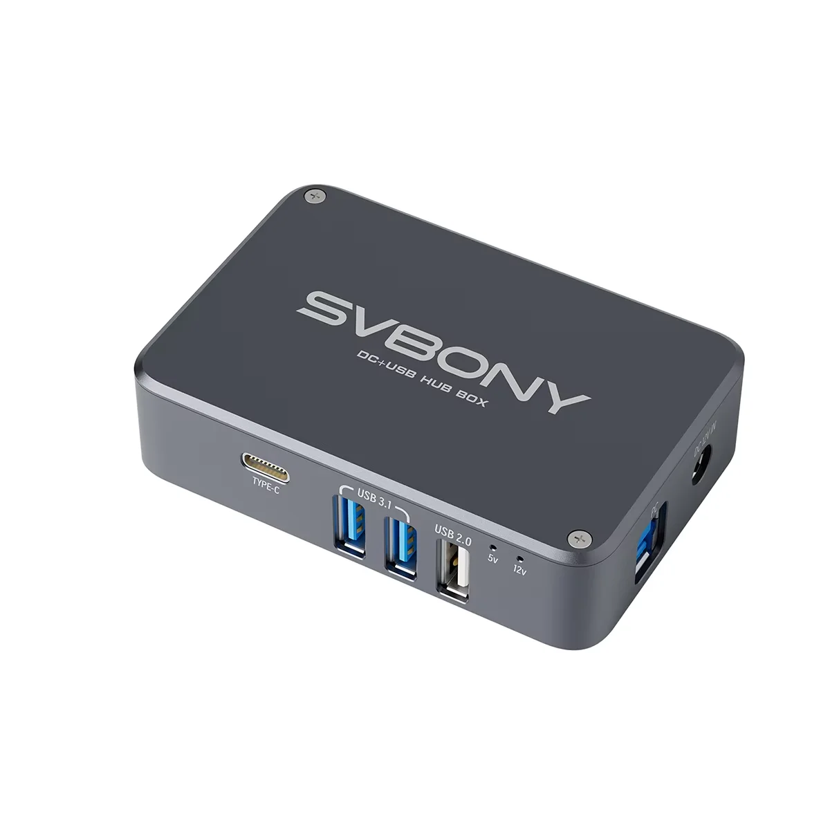 Svbony SV241 Astronomy Micro DC + USB HUB Box USB3.1 Salida de lectura de alta velocidad y interfaz tipo C para astrofotografía