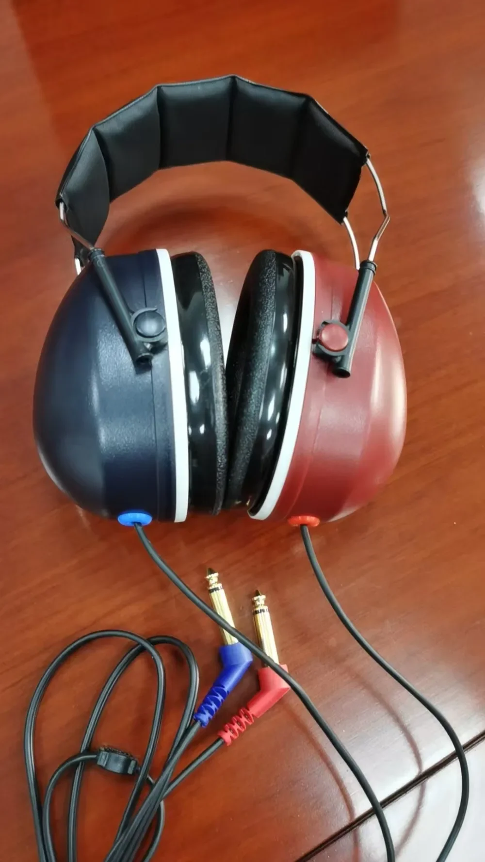 Audiómetro de Alta Sensibilidad con Auriculares Profesionales, Audiómetro Eléctrico, Auriculares de Conducción Aérea, Auriculares para Pruebas de Audición, Cuidado del Oído