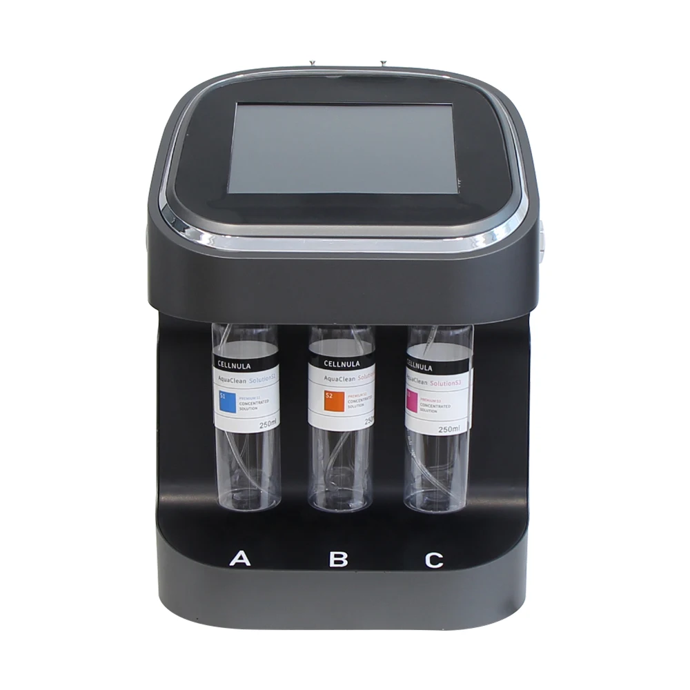 Máquina Multifuncional para el Cuidado Facial AOKO H202, Máquina de Hidrógeno y Oxígeno para la Piel, 10 en 1, Limpieza Profunda, Cuidado de la Piel, para Uso en Casa como SPA
