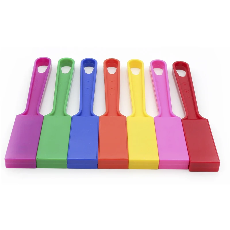 Palo de hoja Circular magnética de Color plástico, juego de experimentos magnéticos de ciencia física, ayuda para enseñanza de aprendizaje de Color Montessori