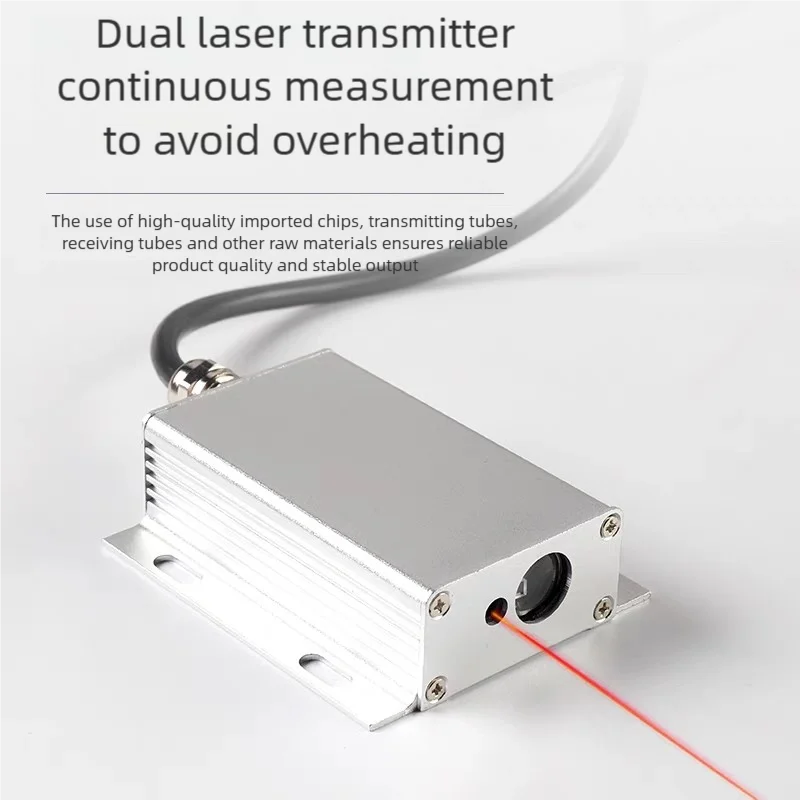 Módulo industrial de sensor de alcance láser TTL/485/RTU de alta precisión 4-20ma 0-10V Cantidad analógica