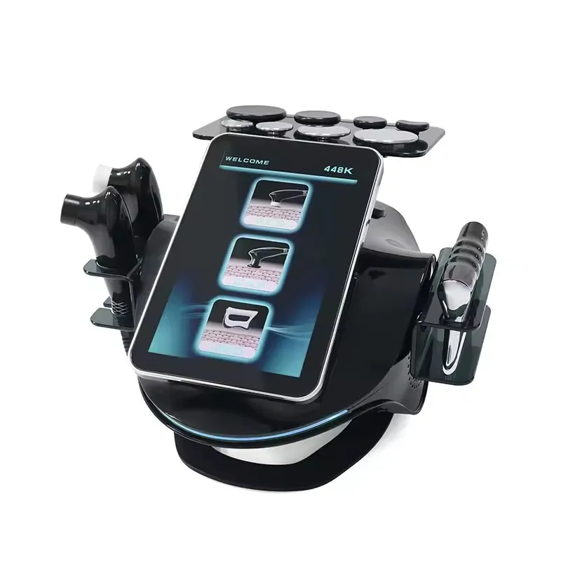 Máquina Profesional Portátil de Radiofrecuencia Tensamax 448K RET CET para Lifting Facial y Corporal con Doble Manípulo para Uso Comercial (EE. UU. y Reino Unido)