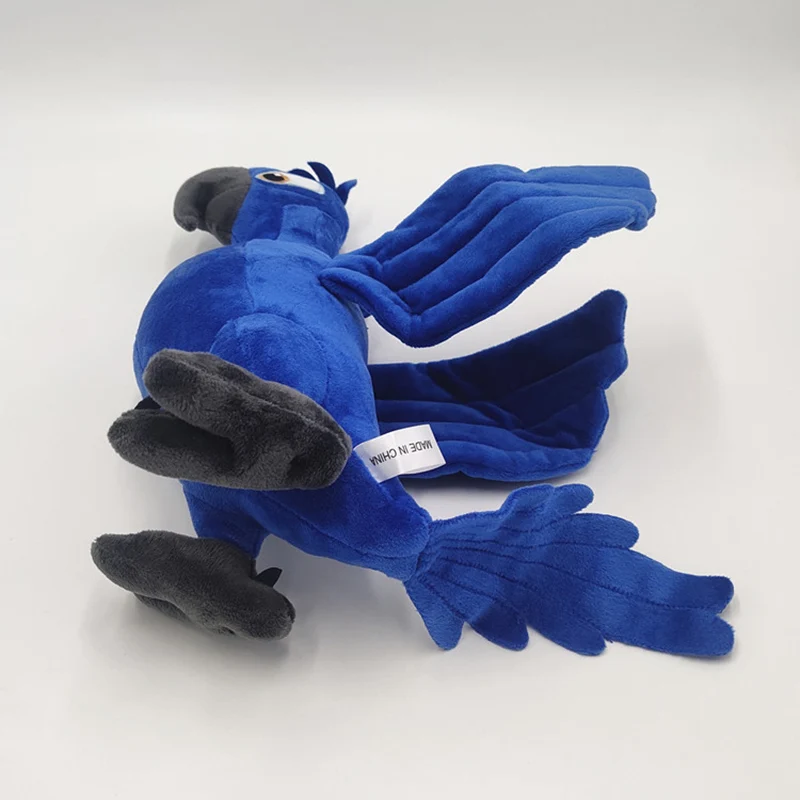 2 unids/lote 30CM nuevo película Rio 2 juguetes de peluche de dibujos animados loro azul Blu y joya muñecos de pájaros regalos de navidad para niños juguete de peluche
