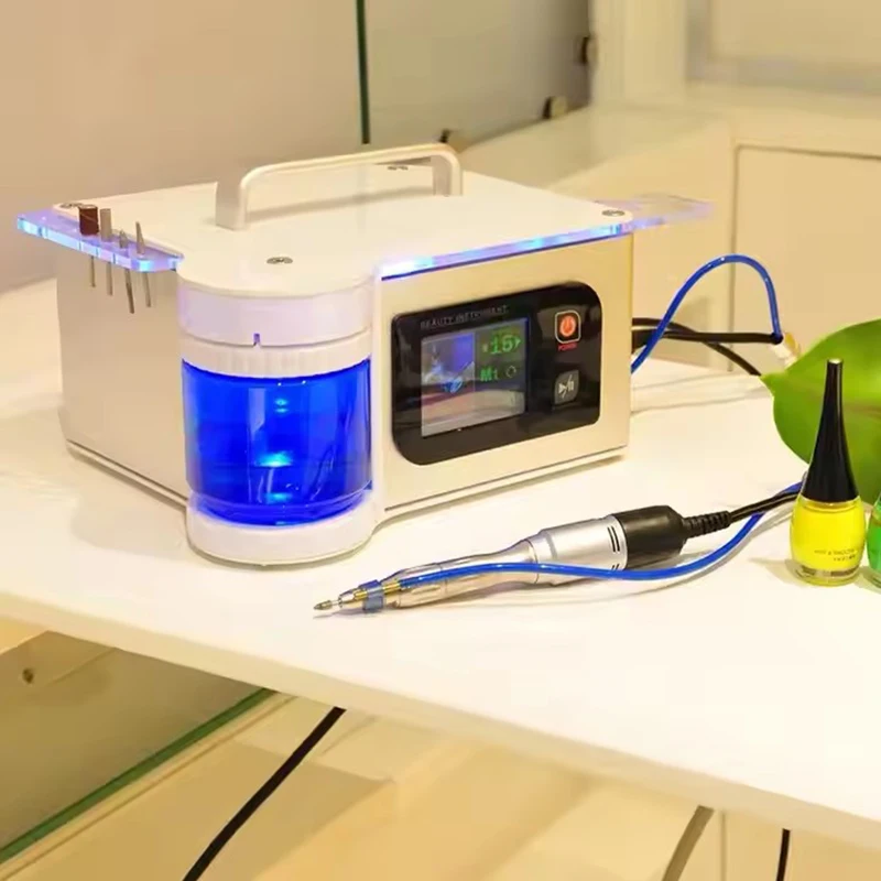 Máquina de Pedicura de Alta Velocidad 2026 con Pulverizador de Agua, Pulidora de Uñas para Spa de Pies, 40000 RPM, Máquina de Manicura y Pulido de Uñas