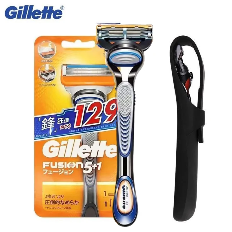 Gillette Fusion 5 Razor Máquina de afeitar con cuchillas de 5 capas para hombres Cuchillas afiladas Maquinilla de afeitar para hombres